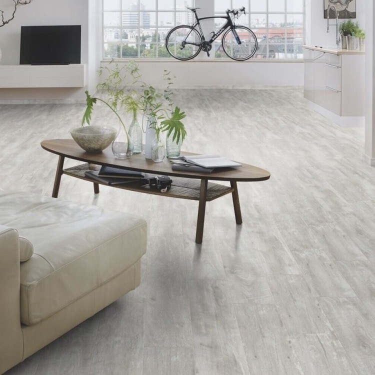 Ламинат Kronospan Floordreams Vario 1233 дуб Алабастер Барнвуд К060 1285x192x12