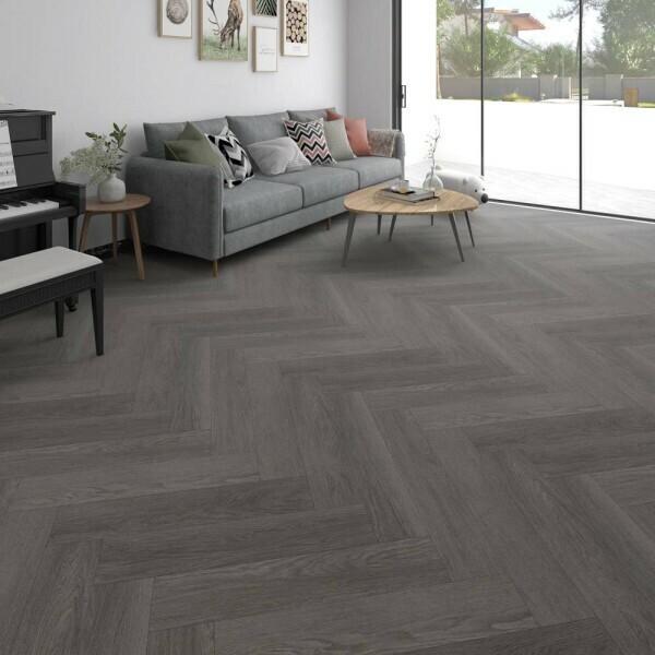 Виниловый пол CALITEX SPC Elementals Kilda Herringbone Click ES303 610x150x4