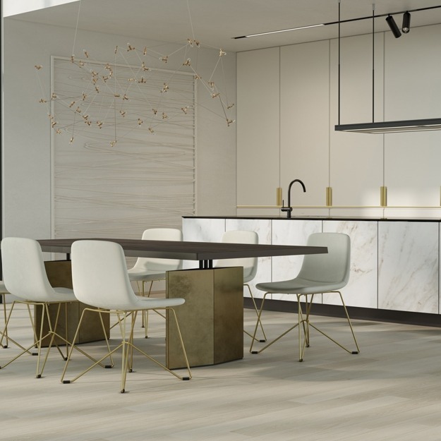 Кварцевый паркет Quartz Parquet Классик Дуб Лимба 405 7/1,2 мм, 400-1220х152х7