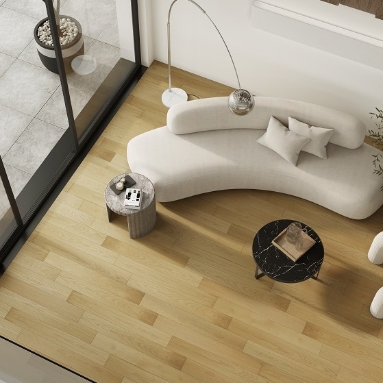 Кварцевый паркет Quartz Parquet Классик Дуб Медовый Раф 463 5/0,6 мм, 400-1220х152х5