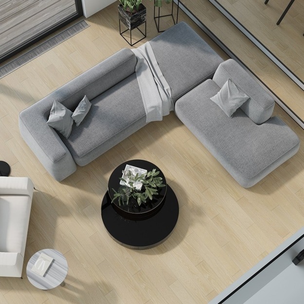 Кварцевый паркет Quartz Parquet Классик Дуб Австрийский 418 5/0,6 мм, 400-1220х152х5