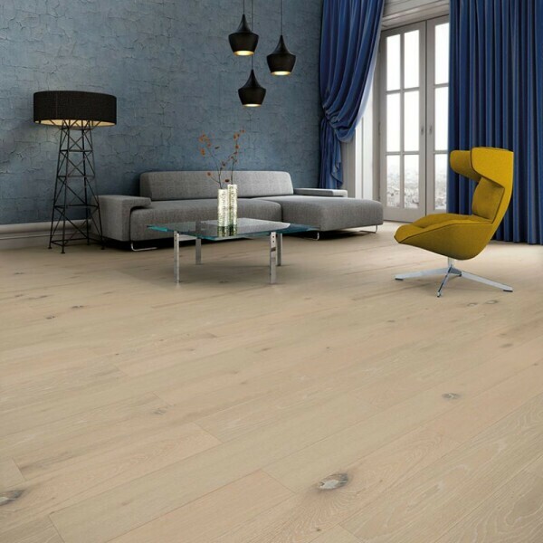 Паркетная доска Baltic Wood Melody Дуб коттедж (виздом) WHITE & GREY, 2200х182х14