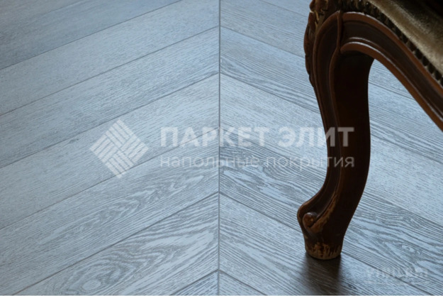 Виниловый пол Vinilam PARQUET CHEVRON Glue RI444515CL4 Шеврон Легран Glue 690x115x2,5 мм